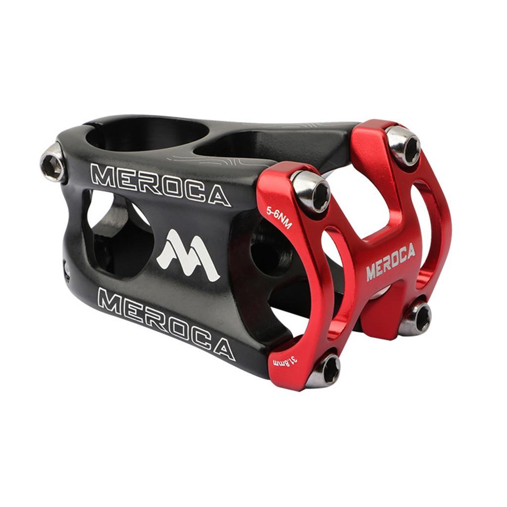 Mountain Bike Stem,31.8mm 50mm Stem Aluminum Short Handlebar Stem Riser -Light ,Road Bike, Bike, Cycling Handlebar