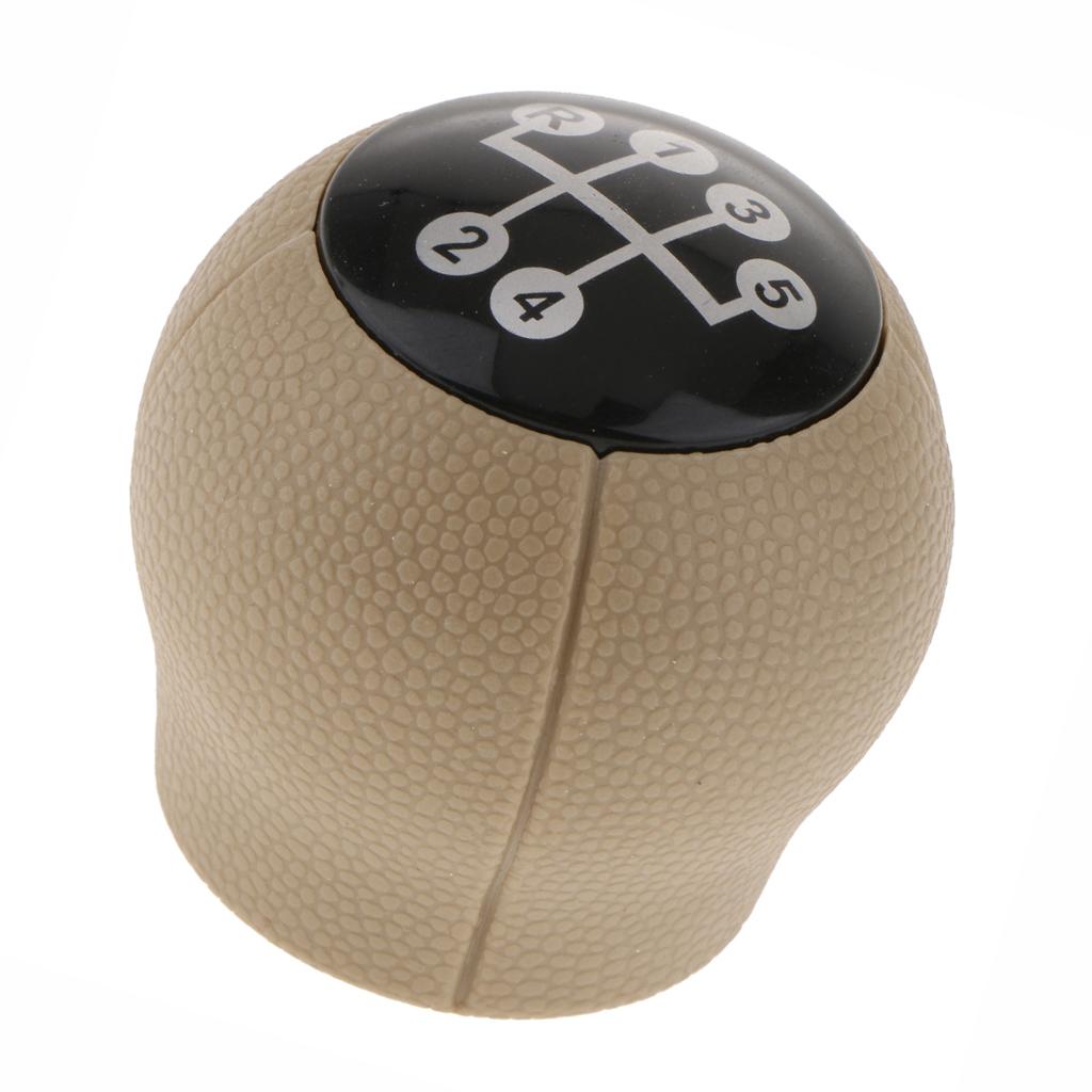 Manual Ball Gear Shifter Lever Shift Knob Head 5 Speed