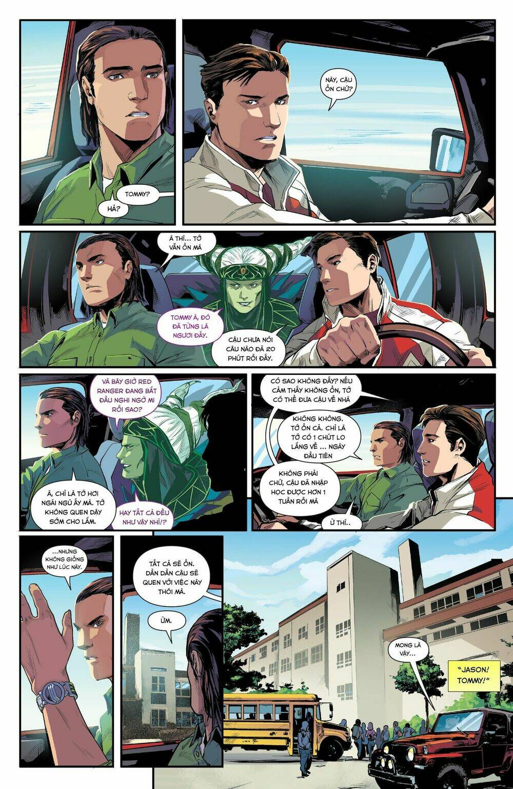 mighty morphin power rangers chapter 0 4