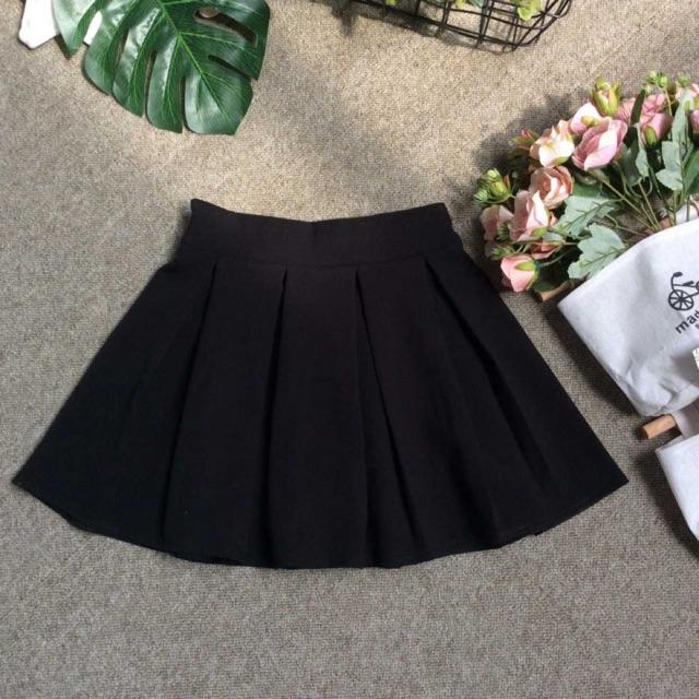 Chân váy xoè ly to, chân váy xếp li