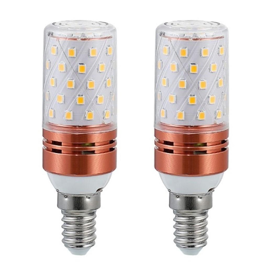 Bộ combo 2 bóng đèn Led quả bắp 3 chế độ sáng đuôi E14 công suất 6W