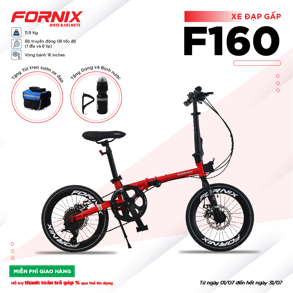 XE ĐẠP GẤP FORNIX F160