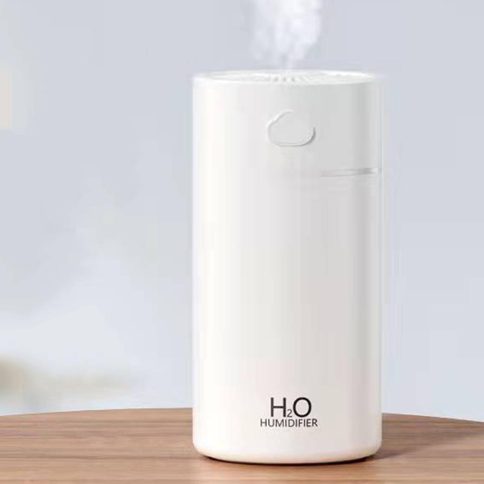 Mini Humidifier 400ml Capacity Quiet Evaporator for Desk Bedroom Household