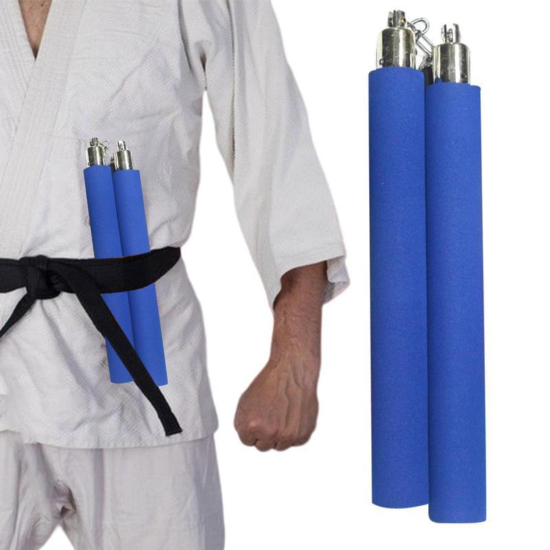 Kung Fu Sản phẩm nghệ thuật thực hành Đào tạo thiết bị võ thuật Nunchucks Đào tạo võ thuật Nunchucks Color: Black
