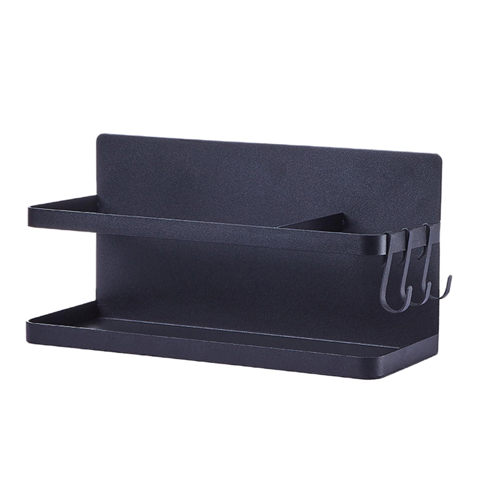 Magnetic Spice Rack Organizer Single Tier Kitchen Storage Space Saving