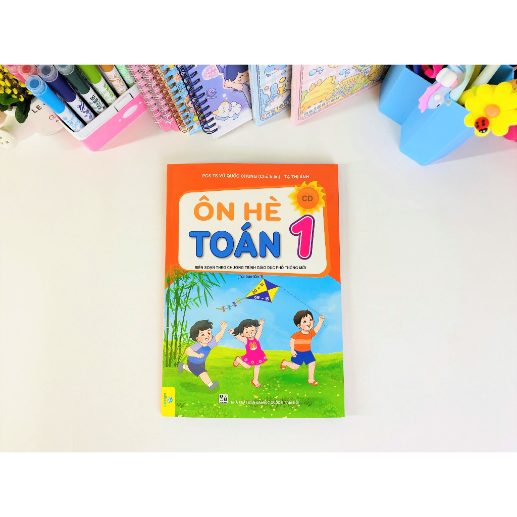 Sách - Ôn Hè Toán Lớp 1 Cánh Diều