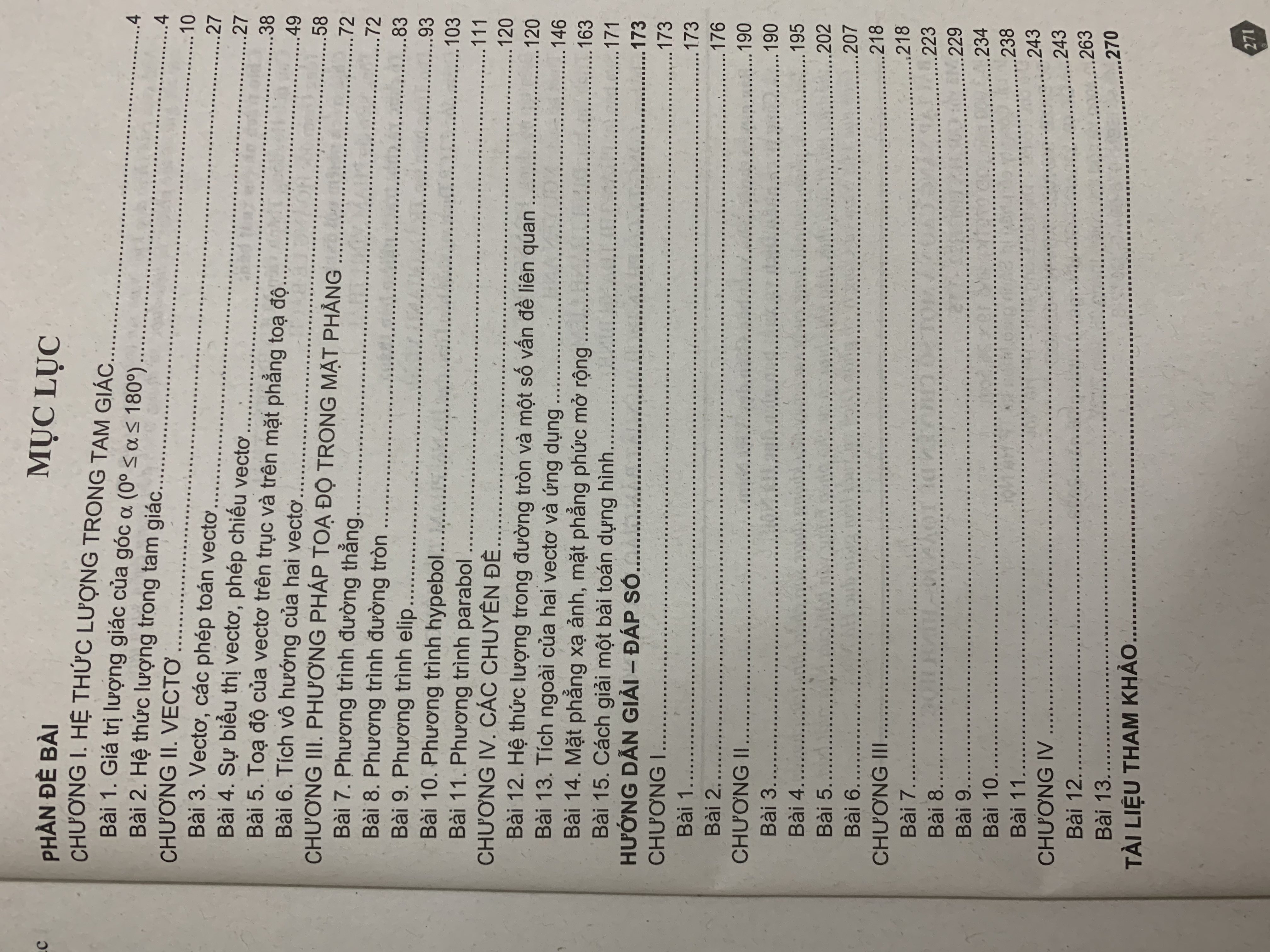 Bài tập nâng cao và một số chuyên đề toán 10- Hình học