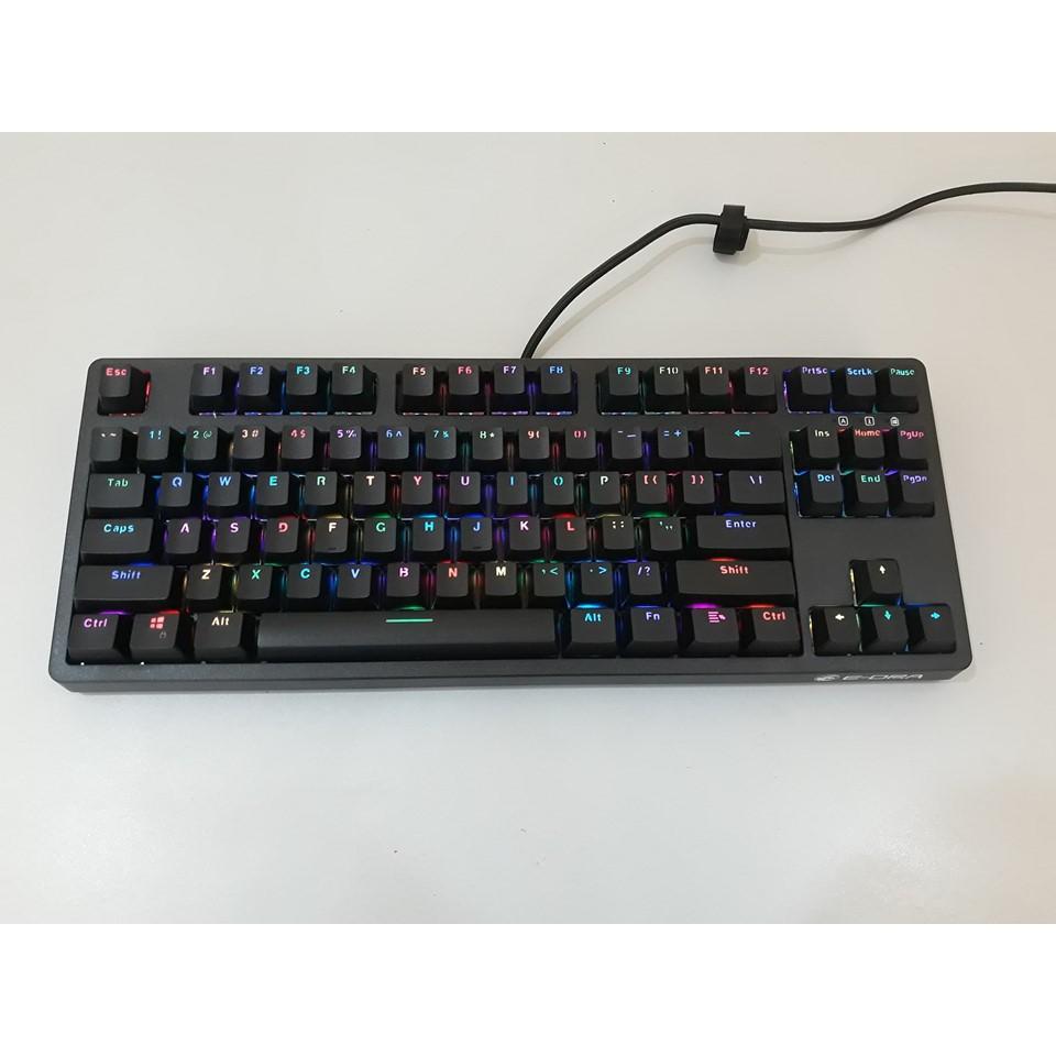 Bàn phím cơ E-Dra EK387 RGB + Tặng máy hút bụi phím Mini