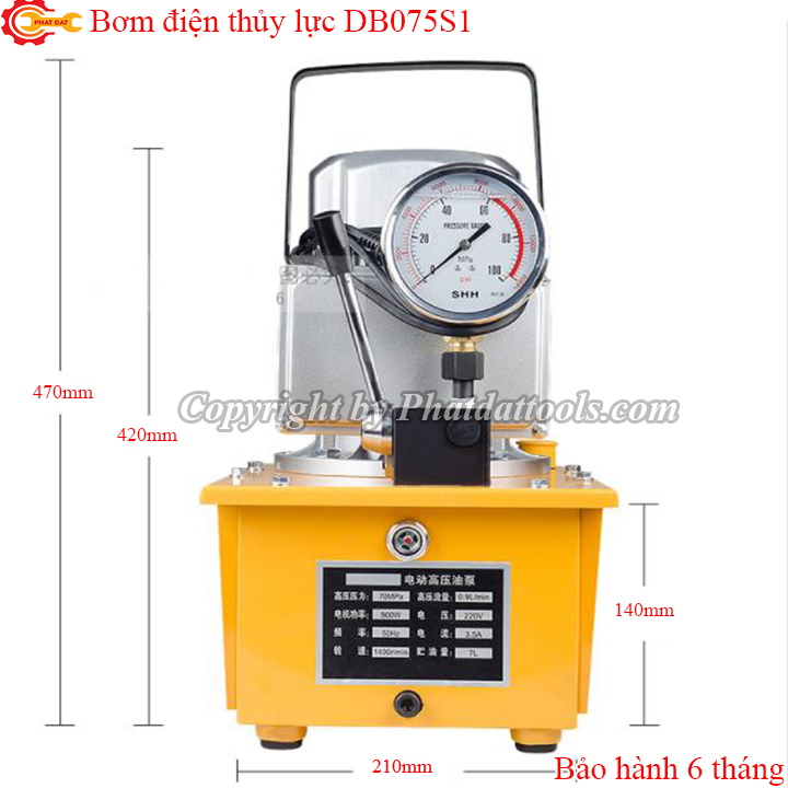 Bộ nguồn thủy lực DB075S1