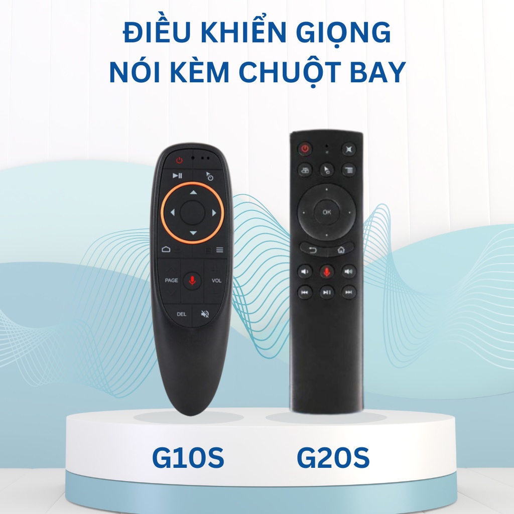 Chuột bay Voice G10S, ra lệnh bằng giọng nói, hỗ trợ tìm kiếm dành cho Google Assistant, Tặng kèm Pin