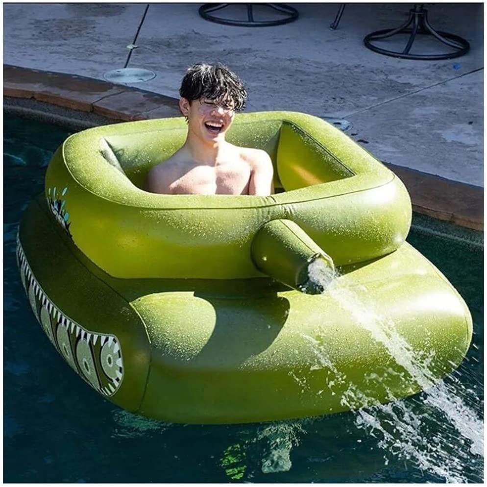 Phao bơi trò chơi dưới nước Inflatable Tank Pool size lớn (160x110x60cm)