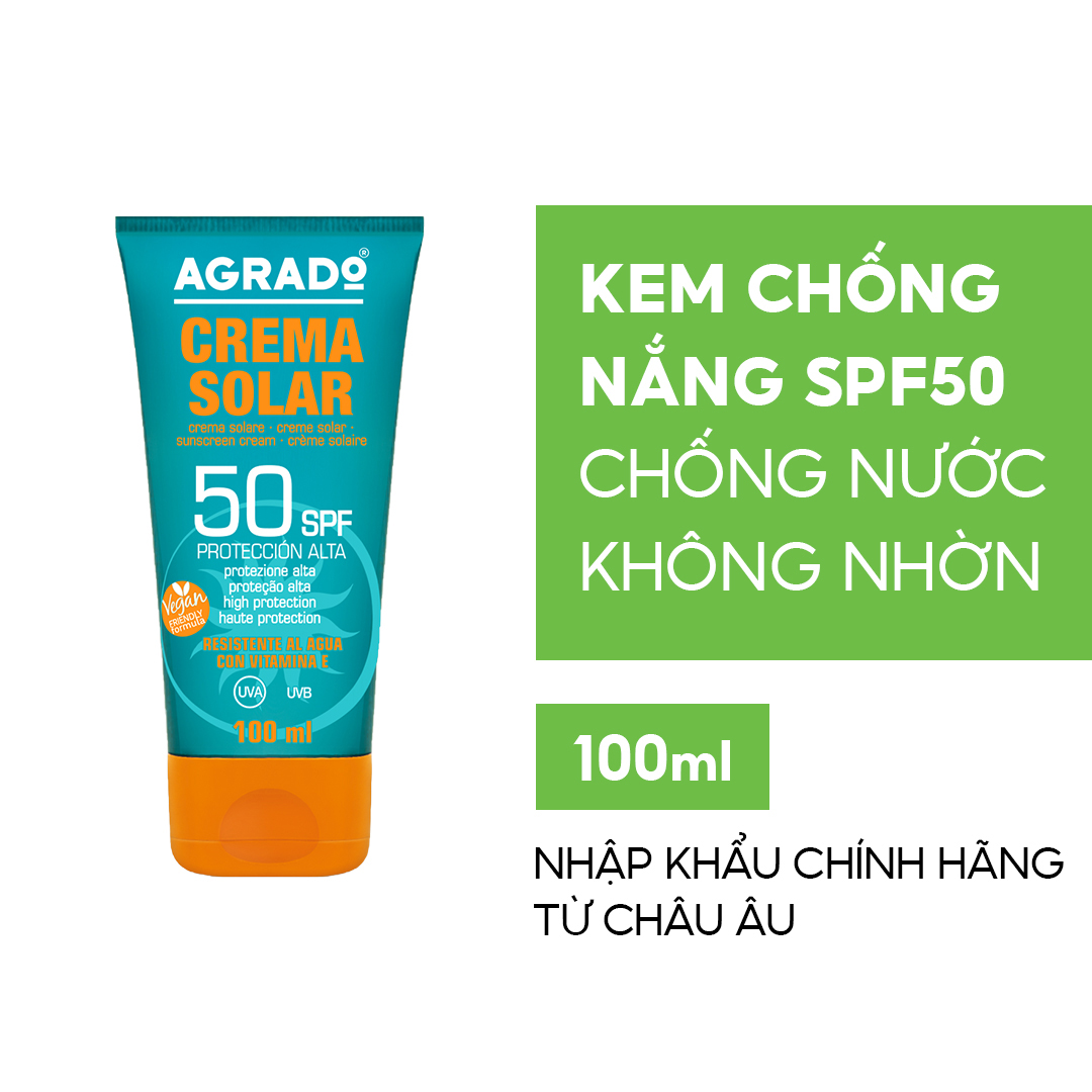 Kem chống nắng Agrado SPF50 100ml