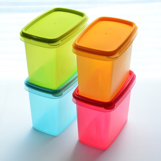 BỘ 4 HỘP GIA VỊ TUPPERWARE