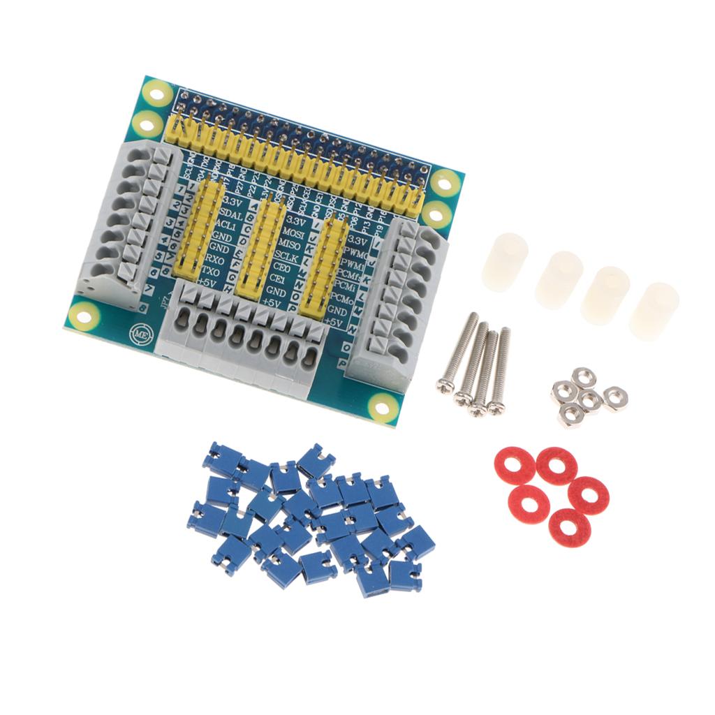 GPIO Expansion Board Raspberry Pi Shield For Raspberry PI 2 3 B B+ W/ Screws