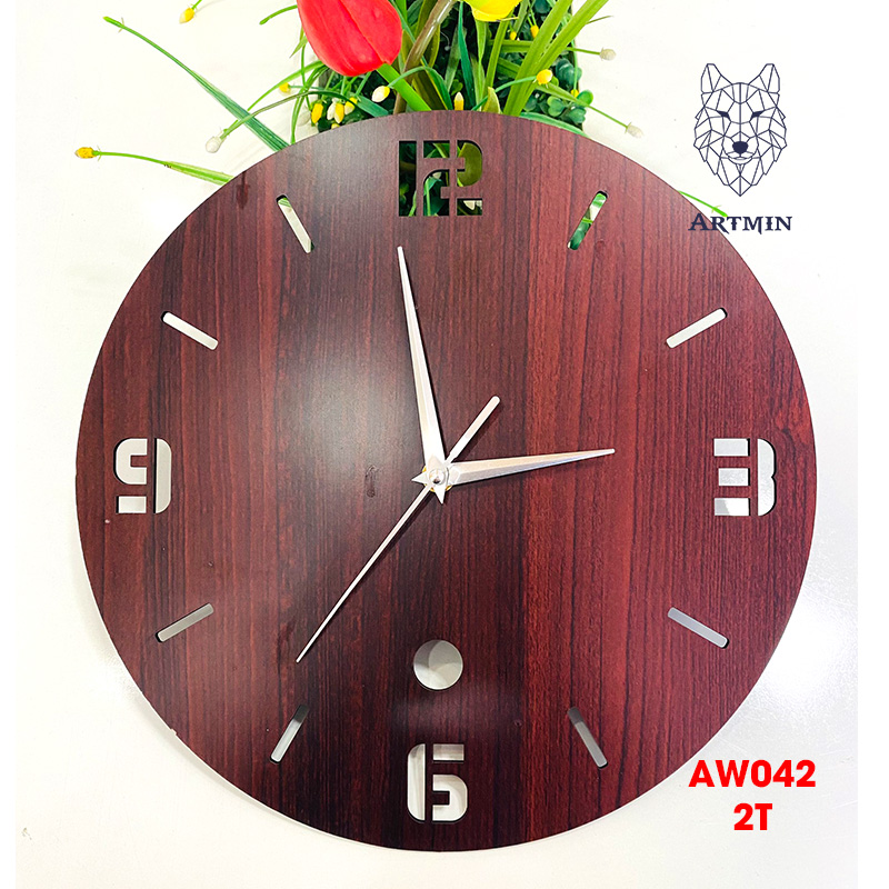 AW042 - Đồng Hồ Gỗ Decor Bán Chạy 2023 – Đồng Hồ Treo Tường Trang Trí