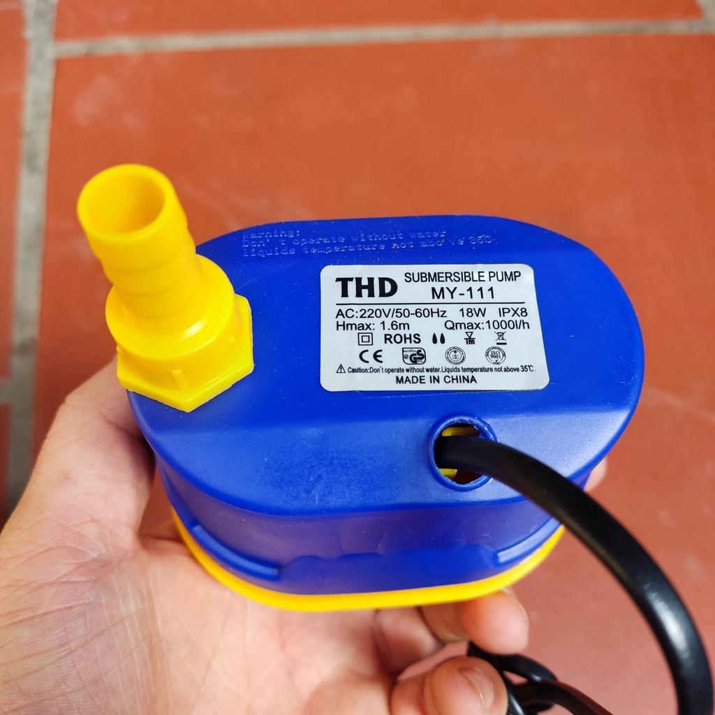 Bơm chìm mini 4W 7W 16W 18W 25W - 220V quạt điều hoà hơi nước - bể cá thủy cảnh