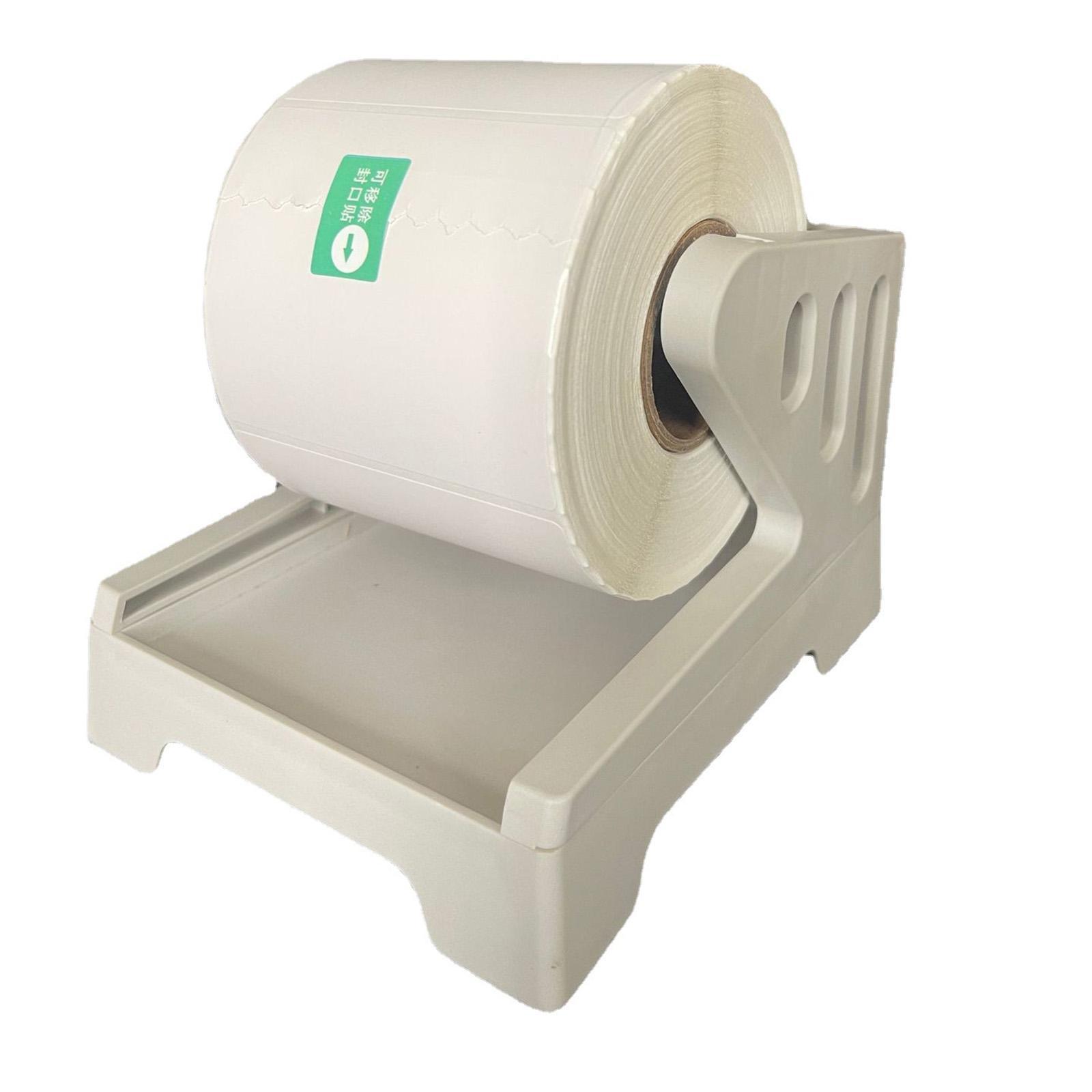 White Thermal Label Holder Home Office Supplies for Rolls and Fanfold Labels