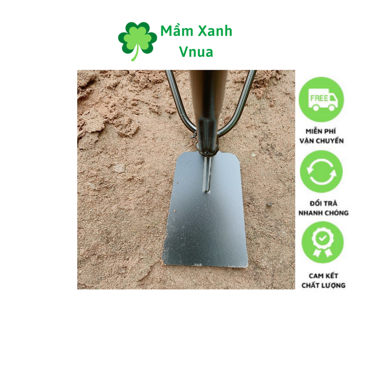 Cuốc và Cào 2 in 1 Tiện Lợi - Cán Cao Su - MG34