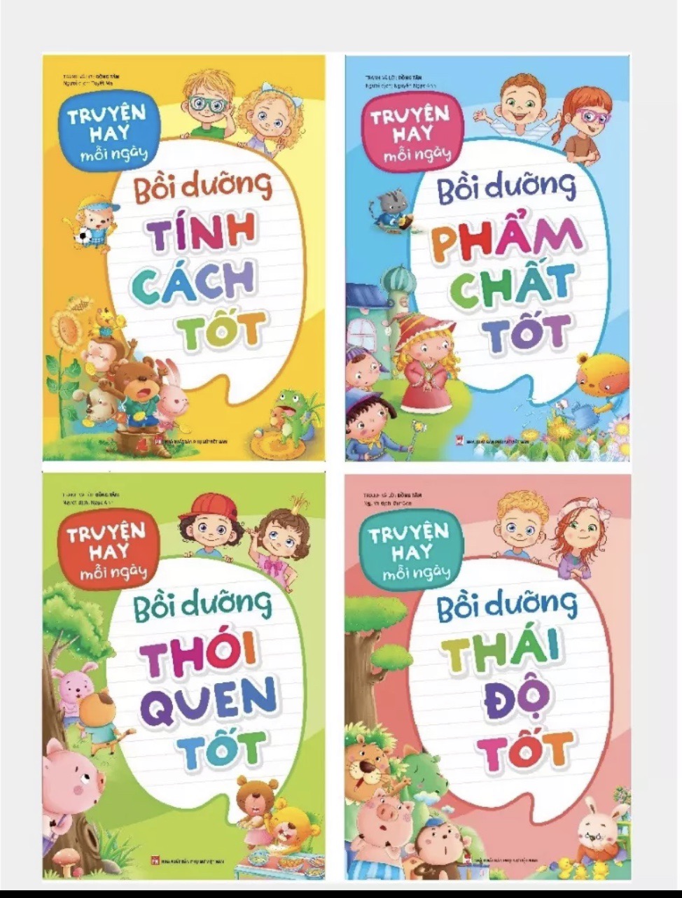 Sách: Truyện Hay Mỗi Ngày : Bồi Dưỡng Thói Quen Tốt - Bồi Dưỡng Phẩm Chất Tốt - Bồi Dưỡng Tính Cách Tốt - Bồi Dưỡng Thái Độ