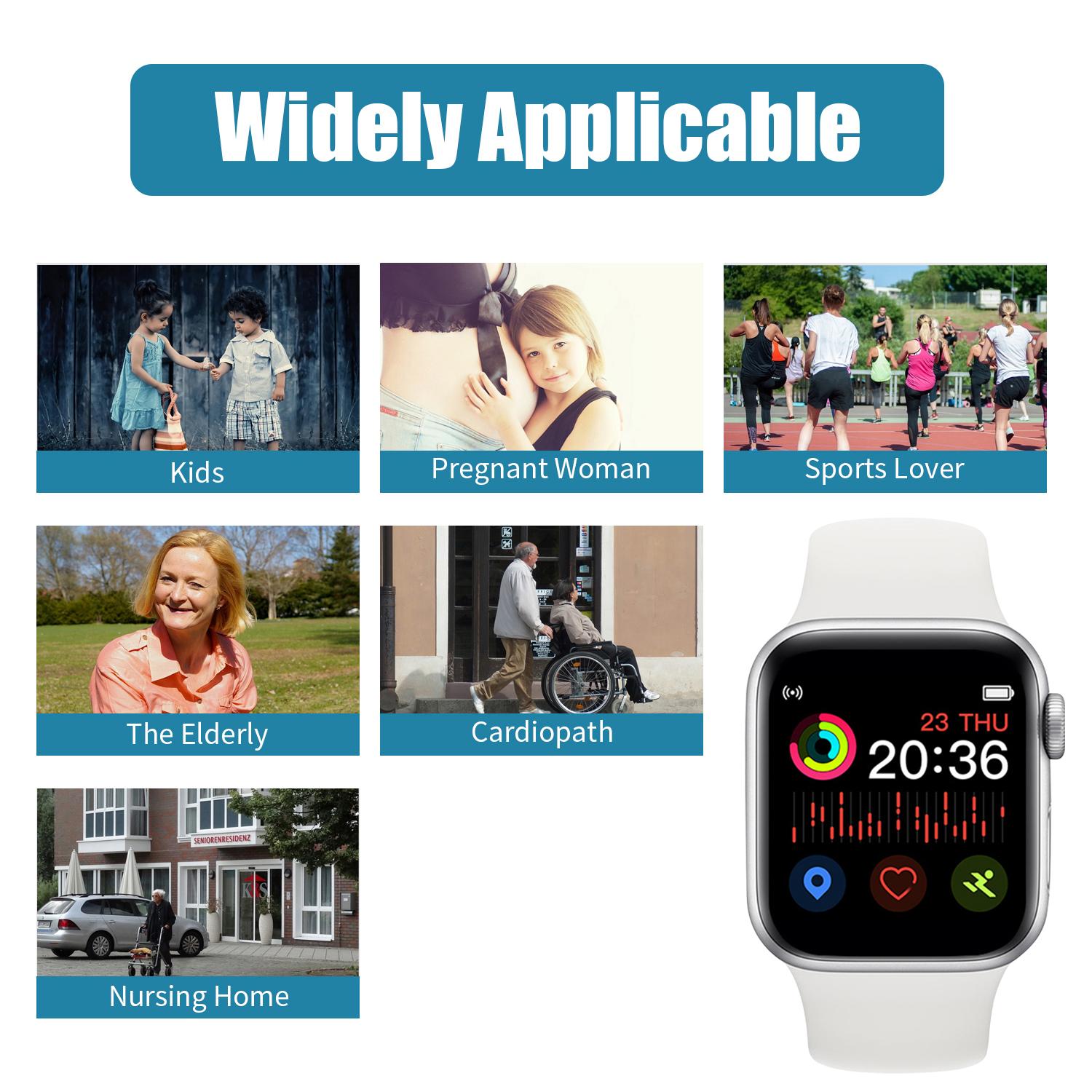 Đồng hồ thông minh đa chức năng theo theo dõi nhịp tim, huyết áp, tập thể dục, mình hình cảm ứng, chống nước IP67