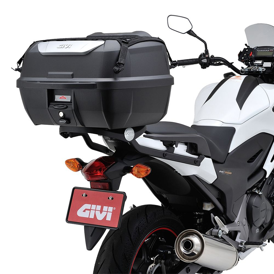 Thùng Givi E43NTL-ADV Mulebox 43L (Đen ốp bạc)