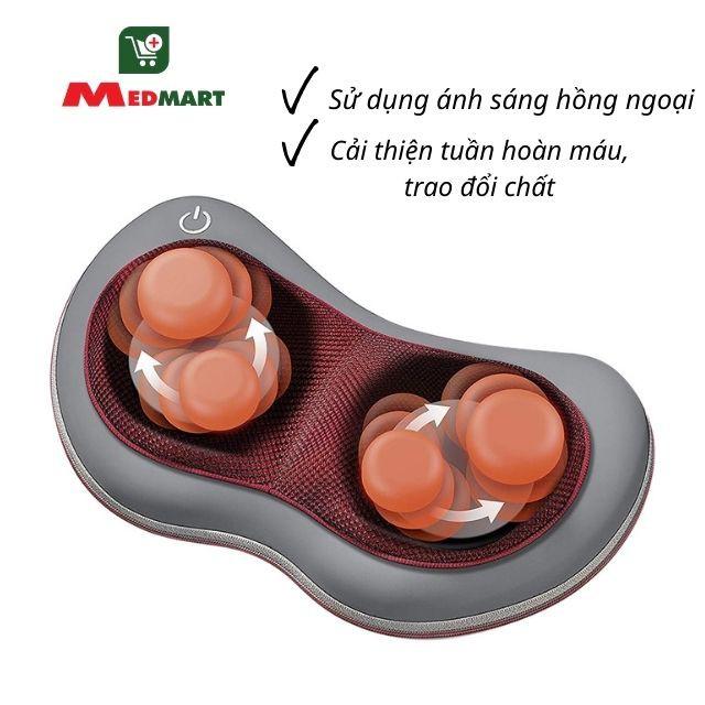 Gối Massage Hồng Ngoại MG149 , Mát Xa Cổ, Vai Gáy, Lưng, Toàn Thân