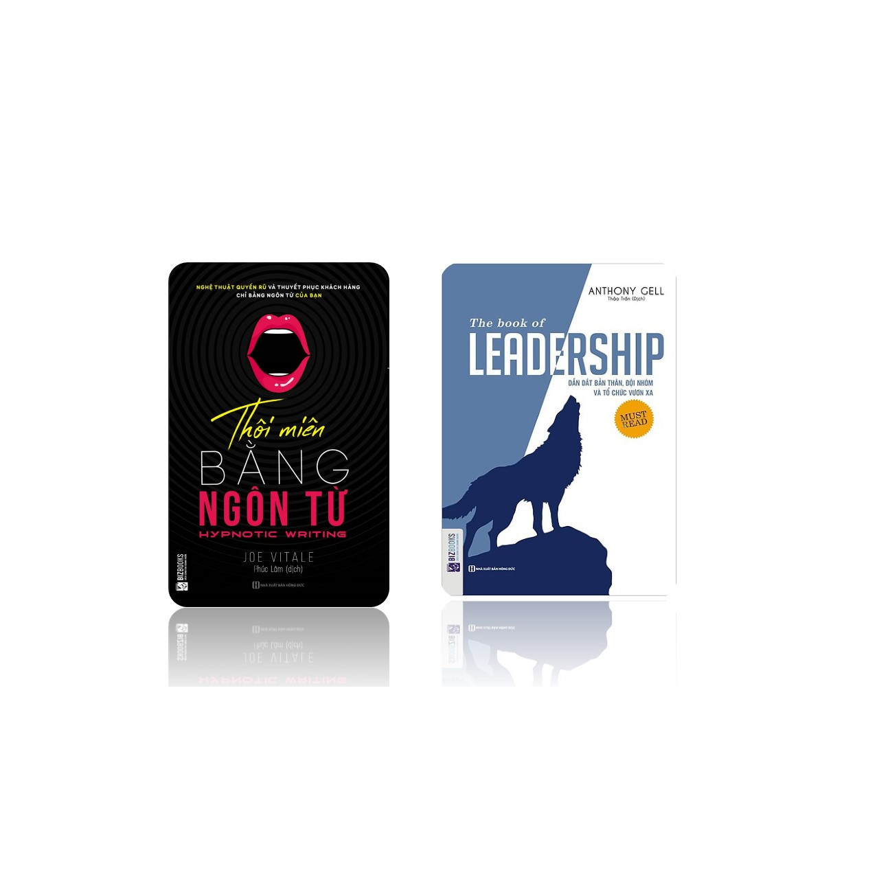 Bộ sách LEADRSHIP dấn dắt bản thân và đội nhóm vươn xa - Thôi miên và ngôn từ bìa tím t