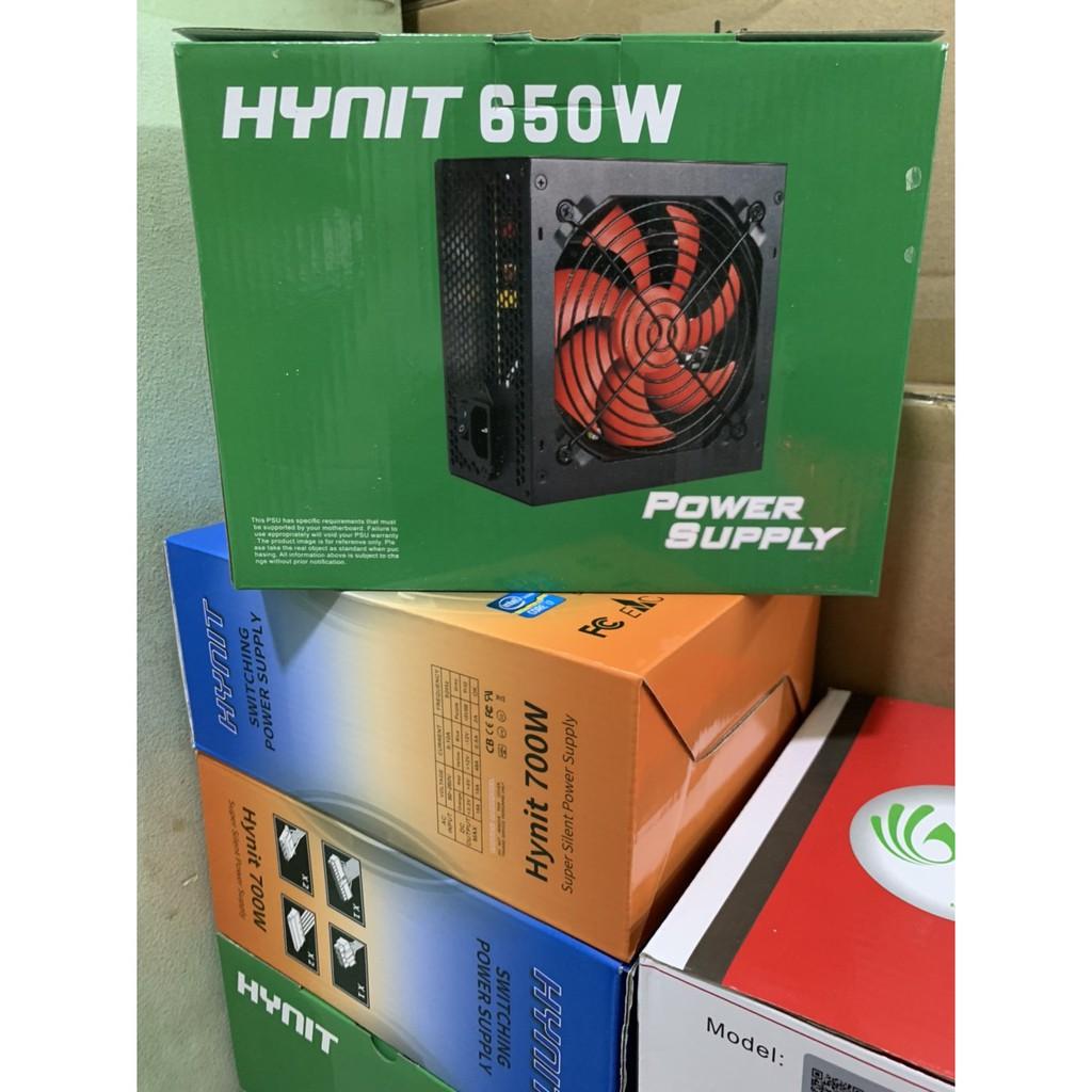 BỘ NGUỒN MÁY TÍNH HYNIT 650W FAN 12CM BOX CÓ DÂY NGUỒN