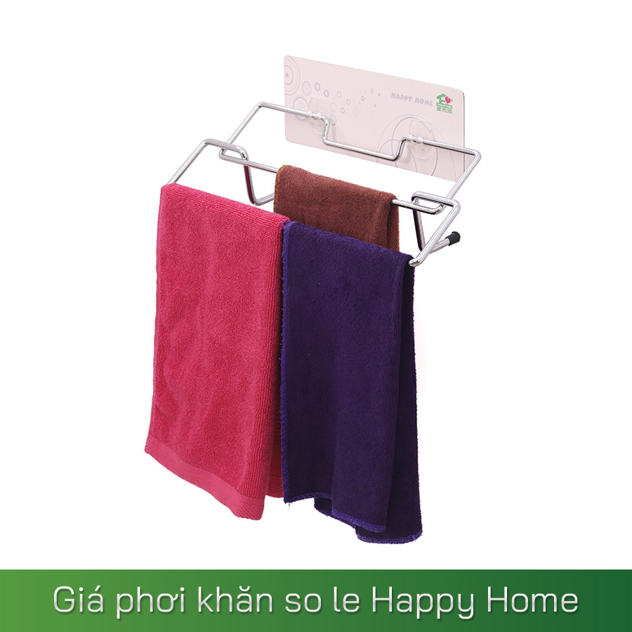 Giá phơi khăn so le Happy Home