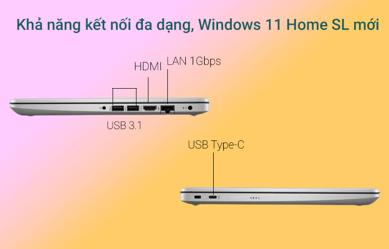 Laptop HP 240 G8 617L3PA (14&quot; Full HD/Intel Core i5-1135G7/4GB/512GB SSD/Windows 11 Home SL/1.4kg) - Hàng Chính Hãng