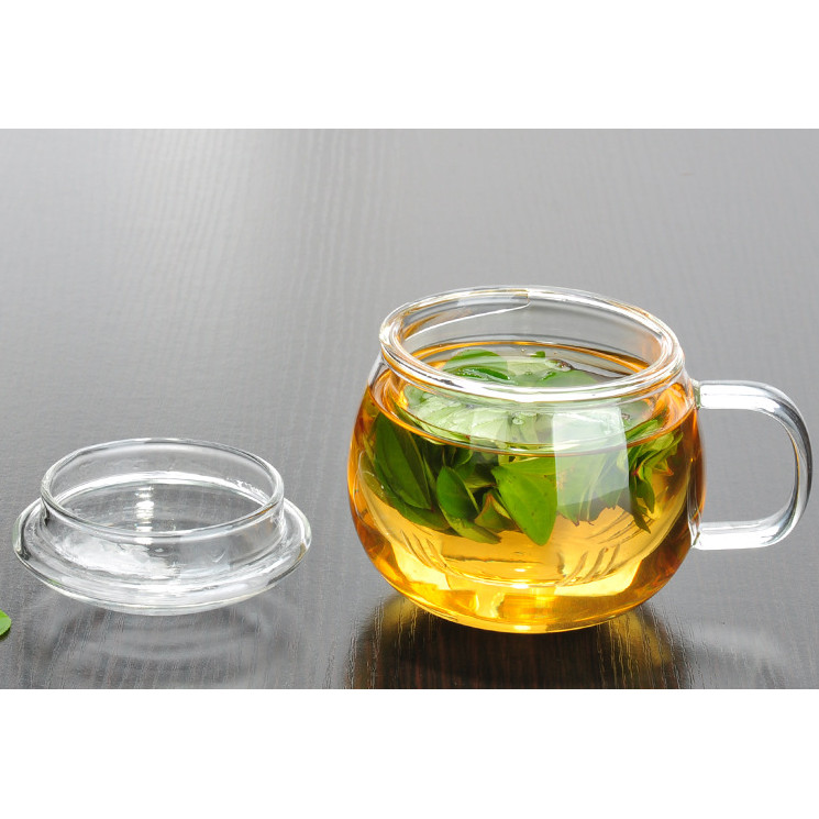 Cốc pha trà thủy tinh zeno CLL02 - 300ml