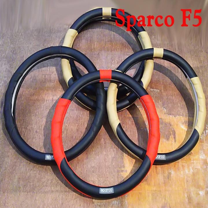 Bọc Vô Lăng Tay Lái Xe Hơi, Ô Tô Cao Cấp Thương Hiệu SPARCO - F5