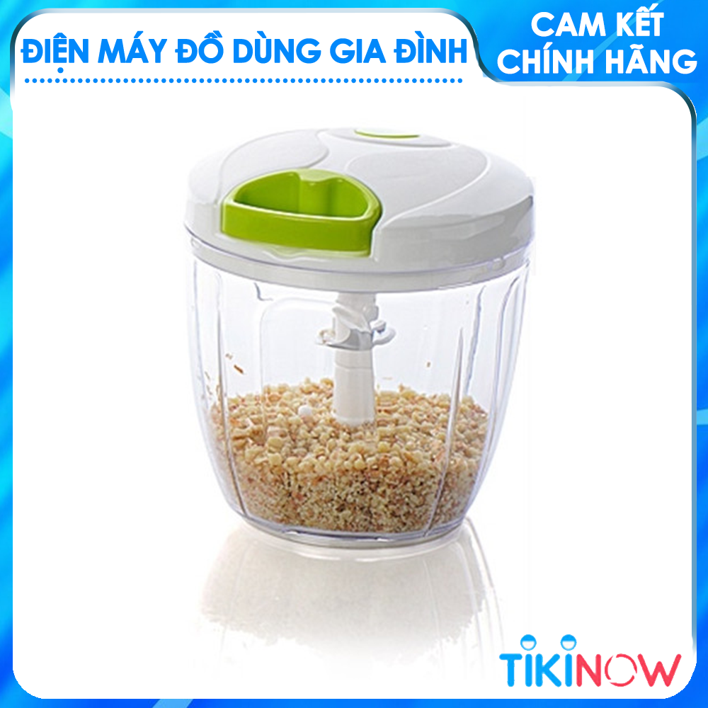 Dụng Cụ Băm Nhỏ Thực Phẩm, Xay Cắt Rau Củ, Nghiền Thịt Bằng Tay Lock&amp;Lock Size L CKS-310 (900ml)