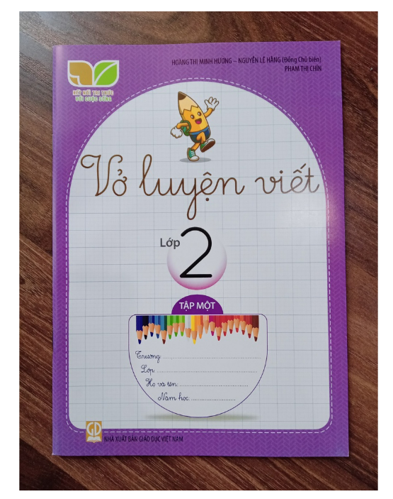 Sách - Vở luyện viết lớp 2