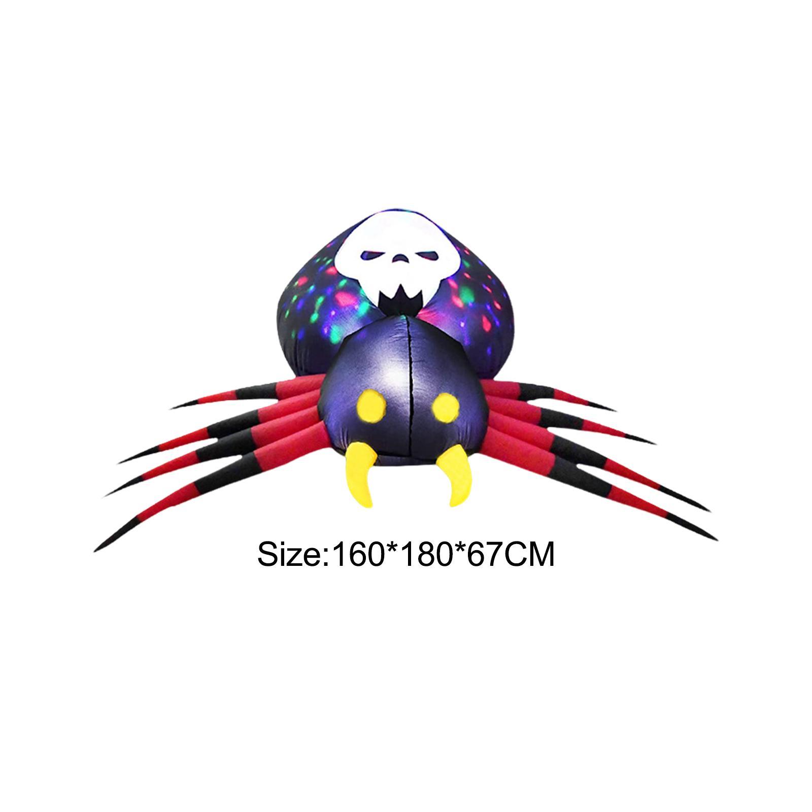 Halloween Inflatable with LED Light Scary Decorative for Outdoor