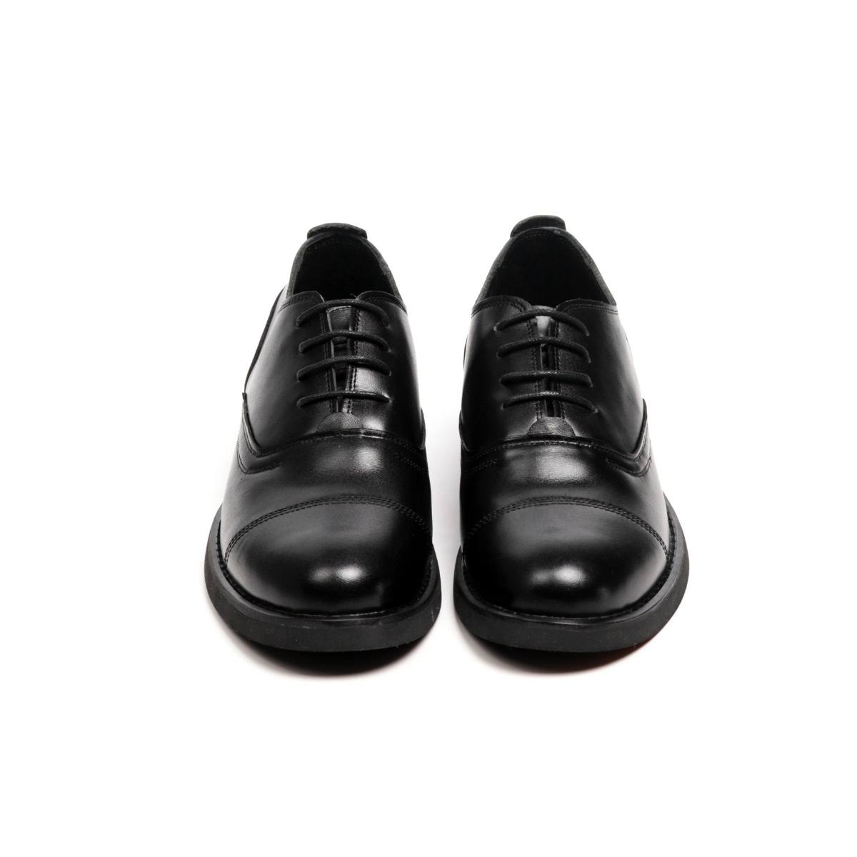 Giày Tây Nam Oxford , giày da nam da bò, Lucas shoes, Oxford Black 01