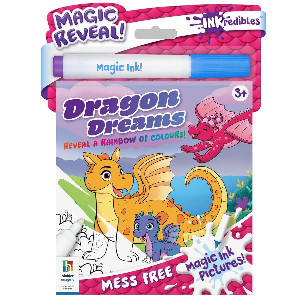 Sách Inkredibles Magic Ink Pictures - Dragon Dreams