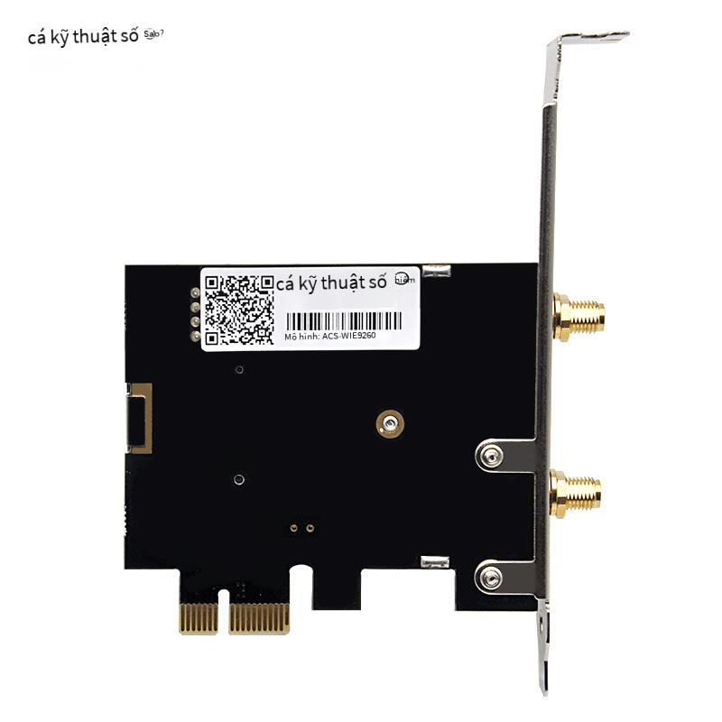 Giao hàng nhanh Magic 9260 module máy tính để bàn PCI-E tần số kép card mạng không dây WIFI1730 + Bluetooth