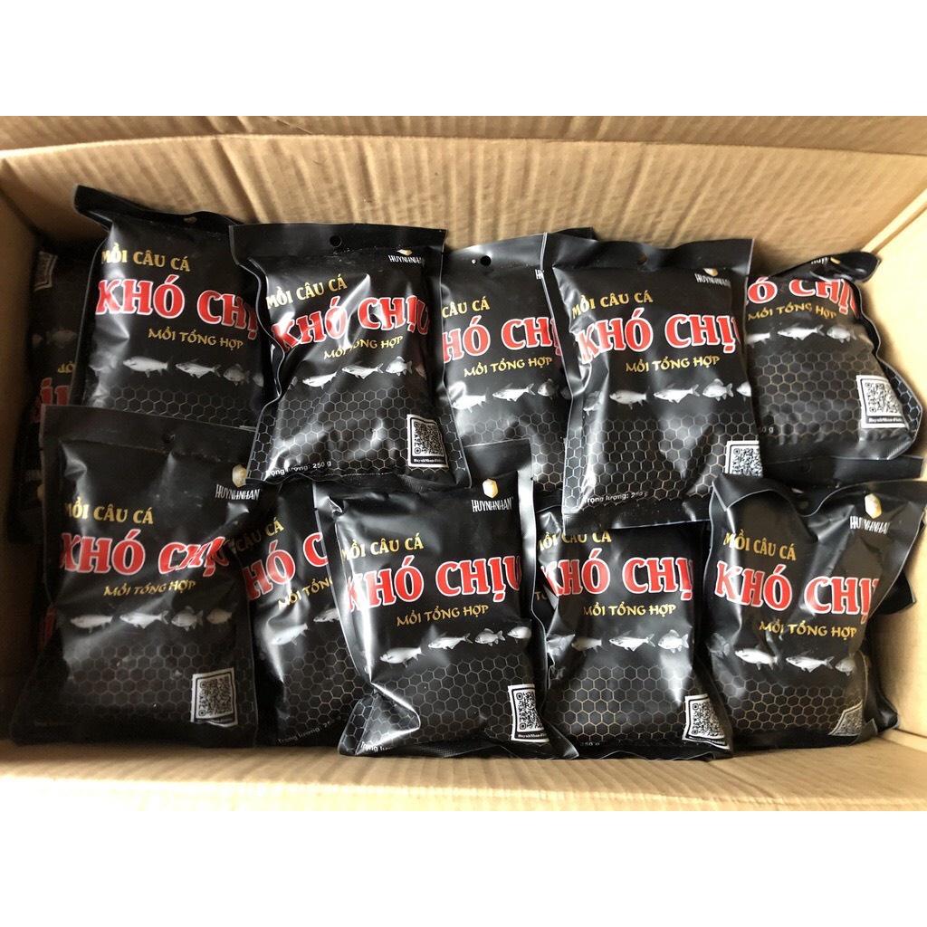 Mồi câu cá Khó Chịu 250gr Câu Tay, Câu Đài - MỒI CÂU CÁ KHÓ CHỊU SIÊU NHẠY