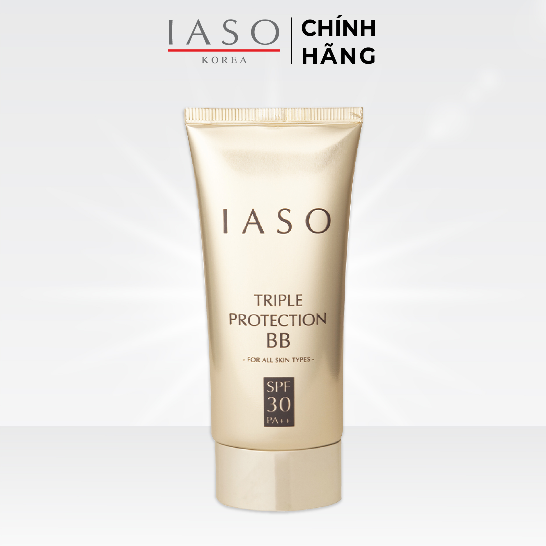 I30 Kem lót trang điểm 3 tác dụng IASO Triple Protection Base SPF 30 PA++ 60g