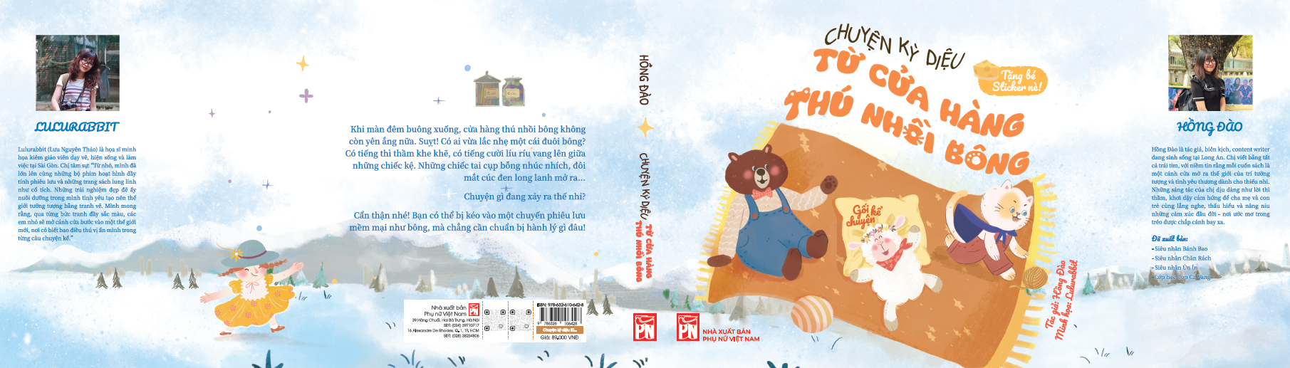 Sách Chuyện Kỳ Diệu Từ Cửa Hàng Thú Nhồi Bông (Gối Kể Chuyện – Tặng Bé Sticker Nè!)