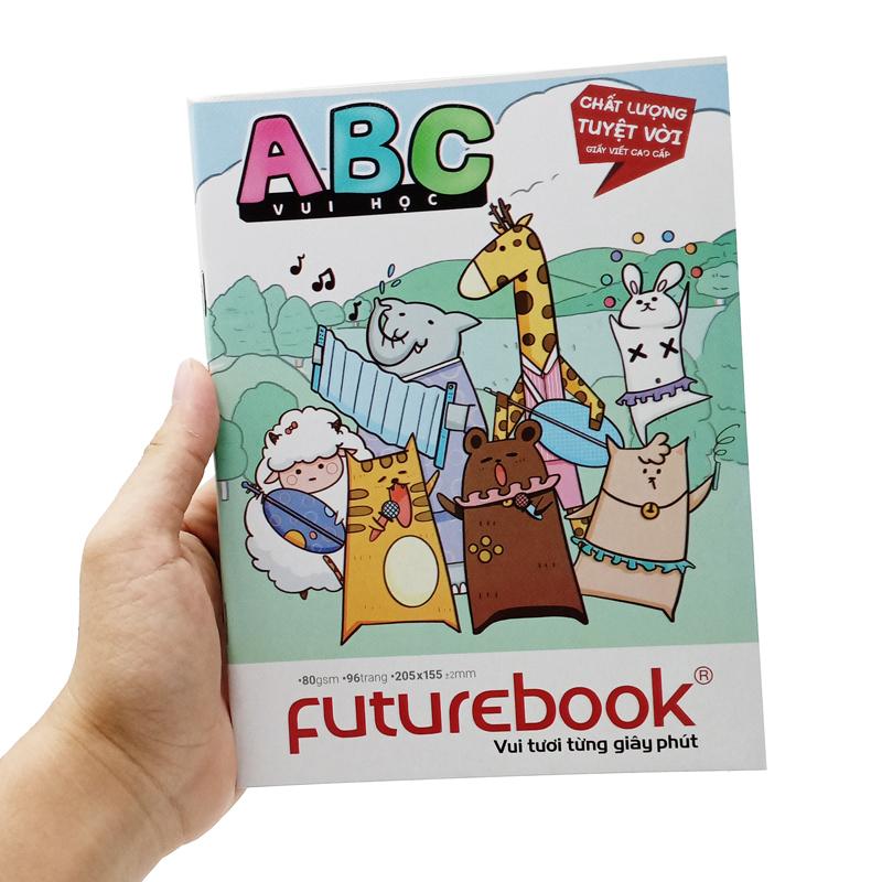 Tập Học Sinh Vui Học ABC A5 - 4 Ô Ly - 96 Trang 80gsm - futurebook DK891 (Mẫu Màu Giao Ngẫu Nhiên)