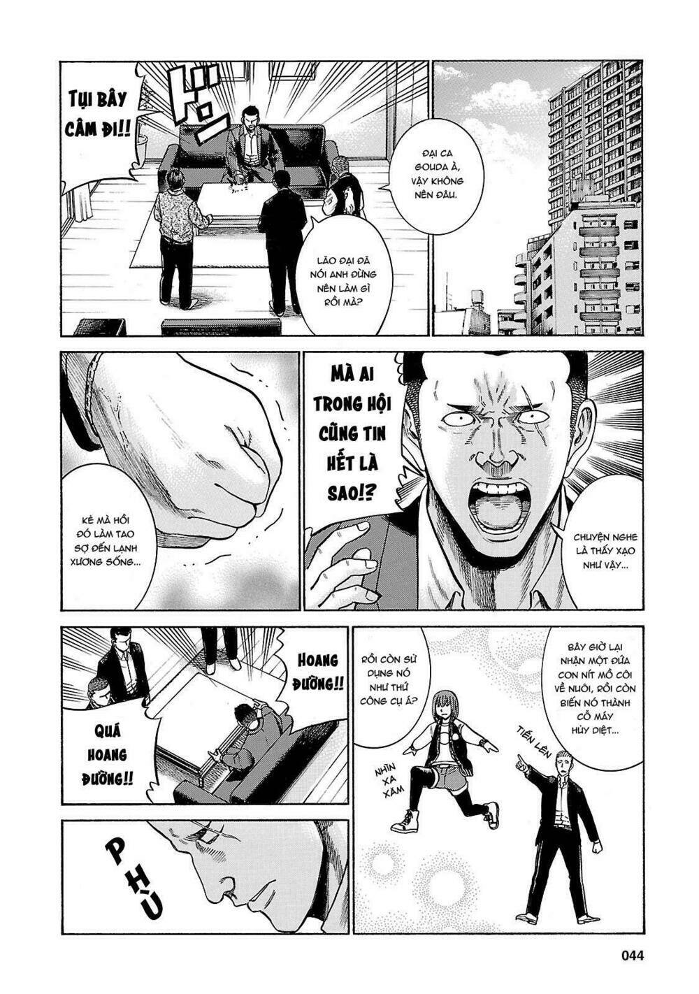 anh chàng yakuza và cô nàng siêu năng lực chapter 55 6