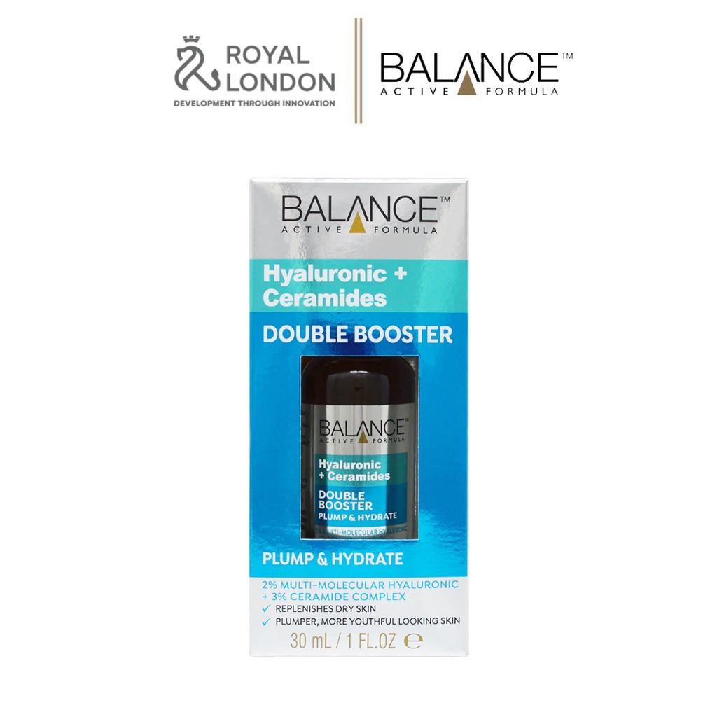 Tinh chất Balance Active Hyaluronic & Ceramides Double Booster 30ml