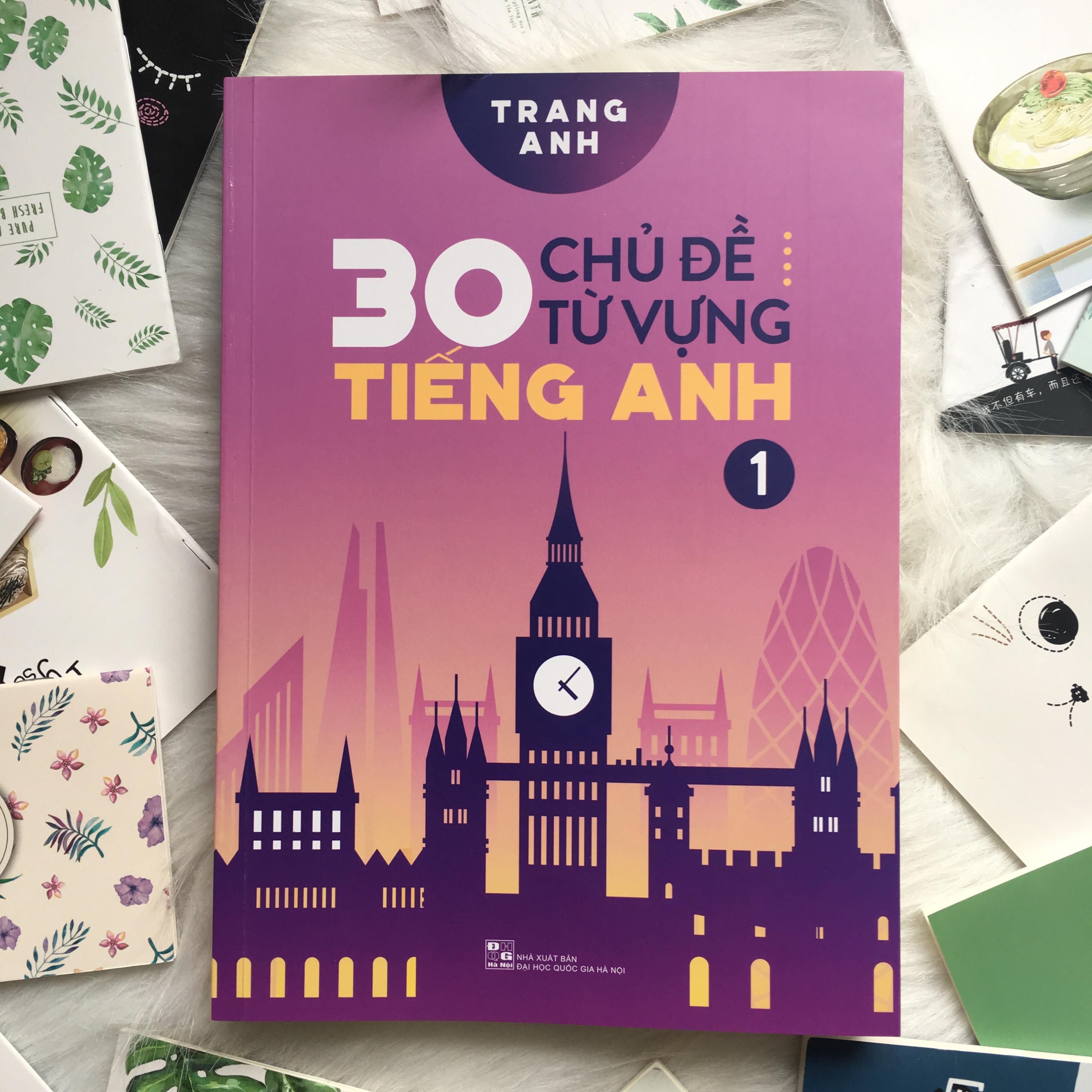 Sách - 30 CHỦ ĐỀ TỪ VỰNG TIẾNG ANH T1 - 2HBooks