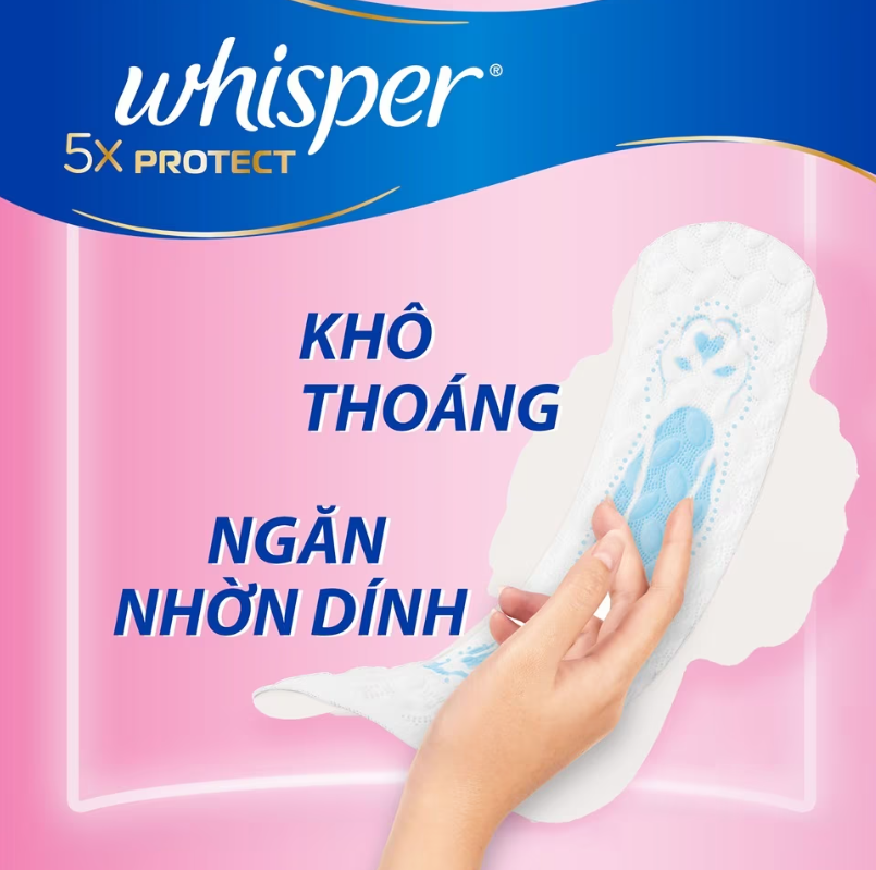 Whisper 5X Bao Ve Sieu Mong 20Sx12 - 24Cm - 80808598