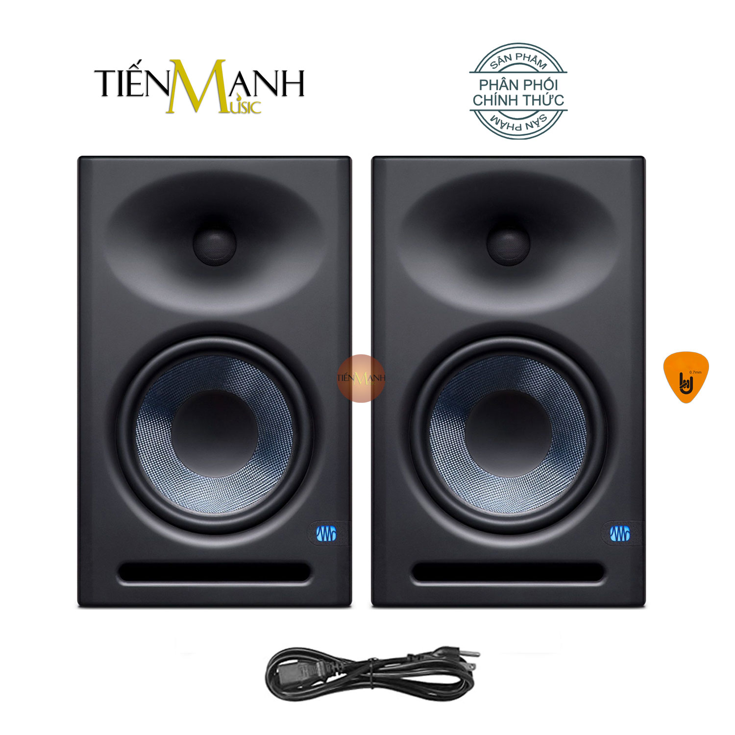 [Một Cặp] Presonus E8 XT Loa Kiểm Âm Nghe Nhạc Eris Powered Studio Monitor Speaker E8XT Pair Hàng Chính Hãng - Kèm Móng Gẩy DreamMaker