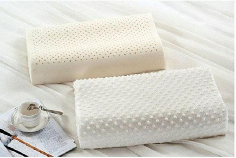 Gối Cao Su Non Chống Ngáy Người Lớn Chất Lượng Êm Ái Cho Giấc Ngủ Sâu Hơn, Gối Cao Su Non, Gối Chống Mỏi Cổ, Gối Chống Mỏi Gáy - Hàng Loại 1