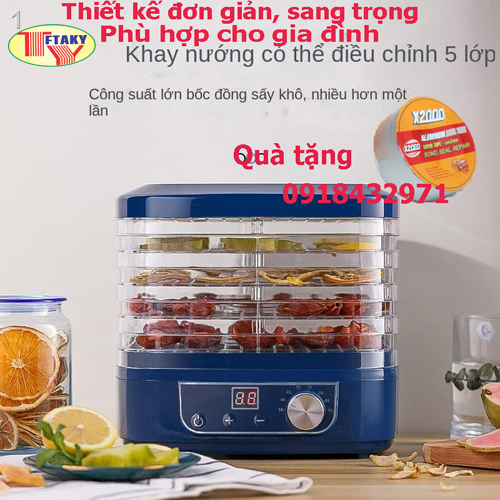 Máy sấy trái cây thực phẩm 5 tầng có hẹn giờ, Hàng Chính ...