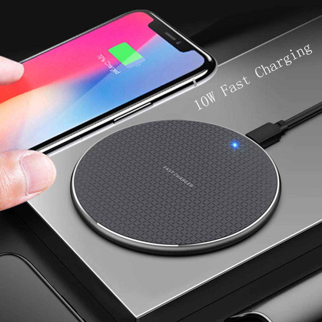 Sạc Không Dây 10W Cho Samsung Galaxy S9 S8 S8 Plus Note 8 Note 5 S7 Edge